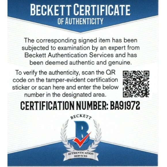 Nate Schmidt Signed Winnipeg Jets Hockey Stick Blade Beckett BAS Autographed - Picture 4 of 6